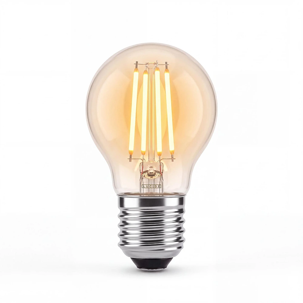 Lucide G45 E27 filament LED bulb 4 W 2700 K, clear