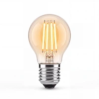 Lucide G45 E27 filament LED bulb 4 W 2700 K, clear