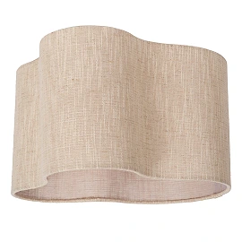 Lucide CHANTAL flush ceiling light Ø42 cm, 1xE27, cream