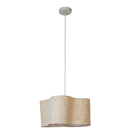Lucide CHANTAL pendant light Ø50 cm, 1xE27, cream