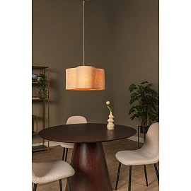 Lucide CHANTAL pendant light Ø50 cm, 1xE27, cream