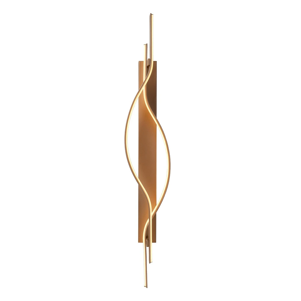 LAMBADA wall light LED 20W 2700K, champagne colour (Lucide)