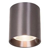 STRAXX ceiling spotlight Ø8 cm, LED 15W CCT, satin gun metal (Lucide)