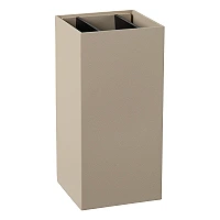 Lucide APLIS taisnstūra LED āra sienas gaismeklis, augšup/lejup, taupe