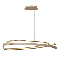 Lucide MENUET LED piekaramā lampa, 110 cm, taupe