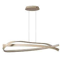 Lucide MENUET LED piekaramā lampa, 110 cm, taupe