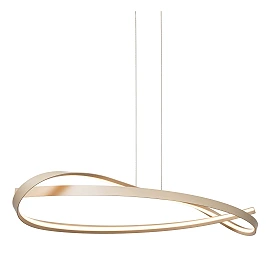 Lucide MENUET LED piekaramā lampa, 110 cm, taupe