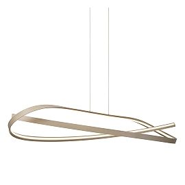 Lucide MENUET LED piekaramā lampa, 140 cm, taupe