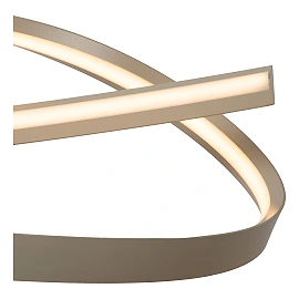 Lucide MENUET LED piekaramā lampa, 140 cm, taupe