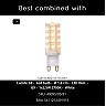 Lucide YACINTE sienas lampa 32,3 cm, G9, taupe