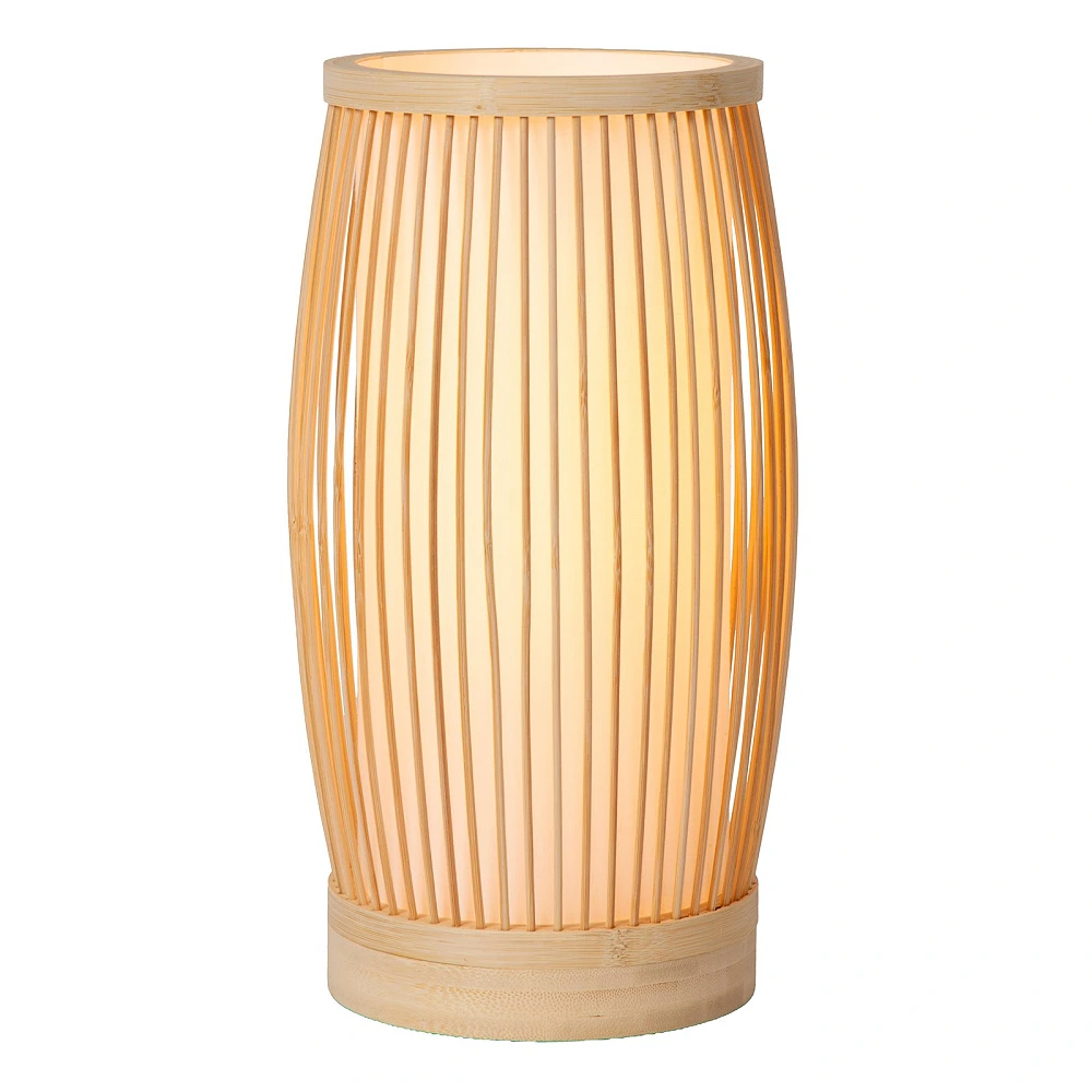Lucide GARY table lamp Ø15 cm, E27, natural