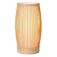 Lucide GARY table lamp Ø15 cm, E27, natural