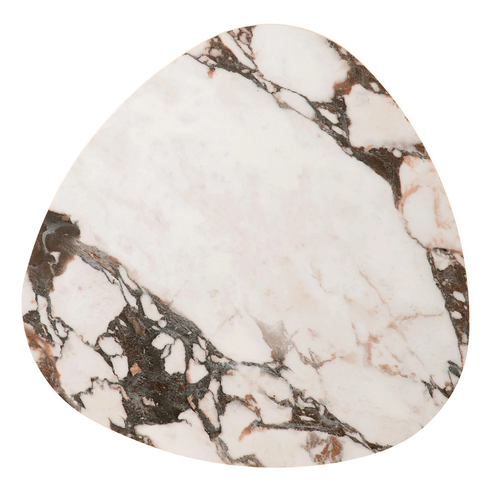 Lucide KAMIEN wall light 47 cm, LED 12W CCT, white marble