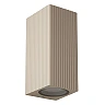Lucide ANGELINA kantaina āra sienas lampa 2×GU10 IP65, taupe