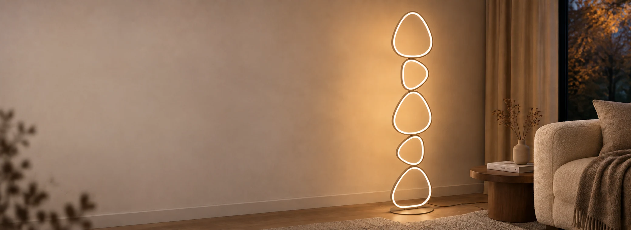Lucide SAMLING — stāvlampa rudens vakariem